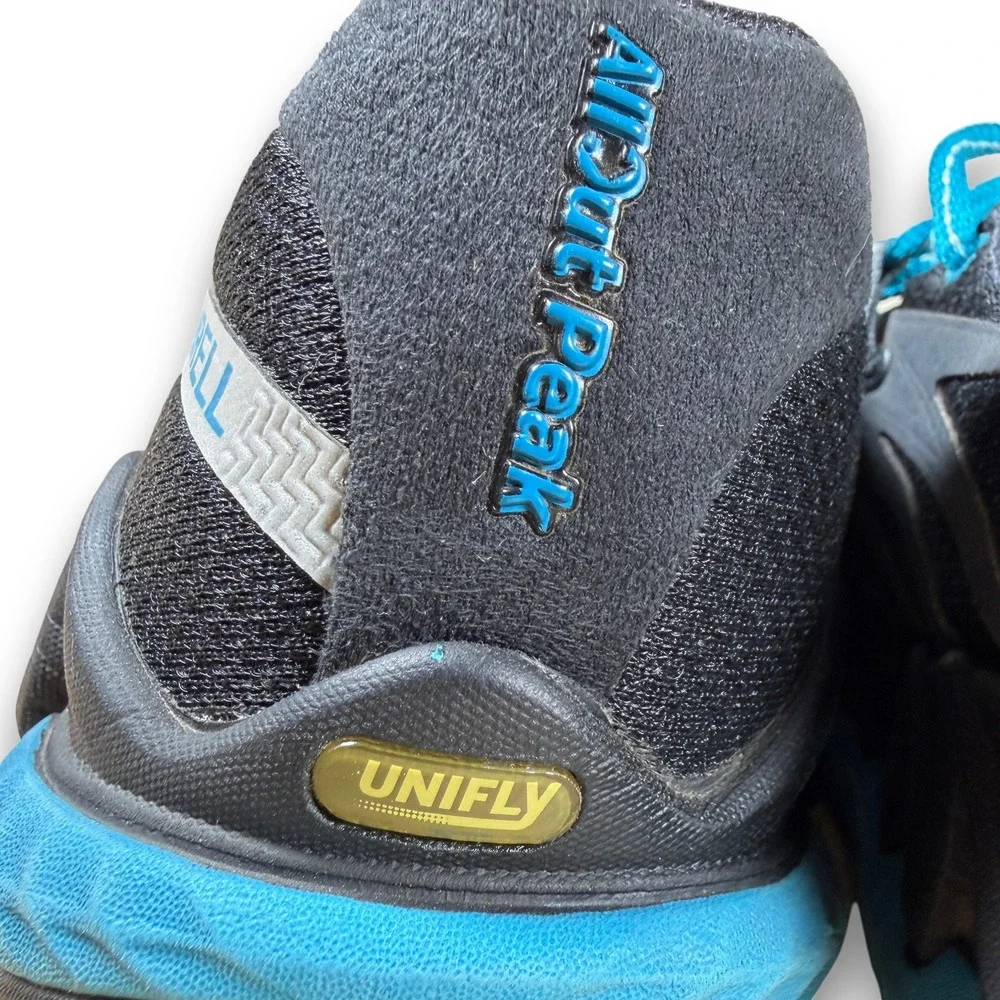 Merrell J04450 Womens All Out‎ Peak Black Algiers Blue Trail Athletic Size 6